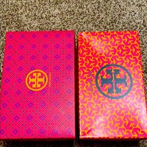 Tory Burch shoes boxes